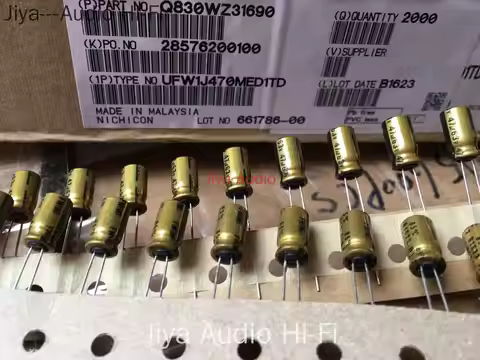20pcs/50pcs 47uf 63V Audio Capacitor 63v47UF 6X11 FW Electrolytic Capacitor Free Shipping