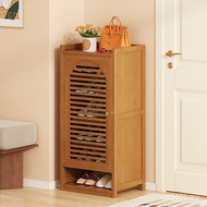 Style Shelf Small Simple Anti-dust Door Cabinet Shoe Rack Rental Room Small Entrance Occupying Dormi