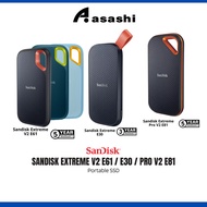 Sandisk Extreme / ExtremeV2 / Extreme Pro V2 E30 / E61 / E81 250GB/500GB/1TB/2TB Portable SSD