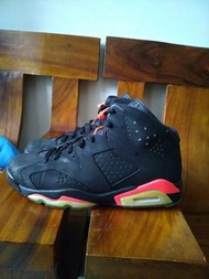 NIKE JORDAN 6代 US11 黑紅 adidas nb