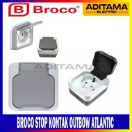 WEATHERPROOF COVER CONTACT STOP ATLANTIC/Broco ATLANTIC OUTBOW OUTDOOR CONTACT STOPBroco