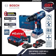 Bosch GSB180-LI Cordless Impact Drill GBA 2.0Ah Battery GAL 18V-20 Fisherman V-Line