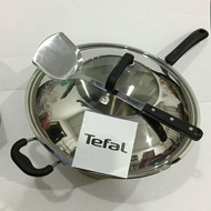 Tefal stainless steel WOK PAN 36cm