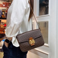 中古稀有 Celine Macadam 馬車扣斜背包 男女適用 中古包