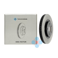 TAN CHONG Front Brake Rotor Disc (2pcs)suitable for Nissan Frontier D22