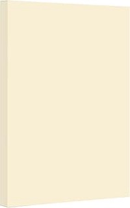 Cream Pastel Color Card Stock | 67Lb Cover Cardstock | 8.5" x 14" Inches | 50 Sheets Per Pack