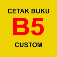 Custom B5 Book Printing B5 Paper Booklet Printing