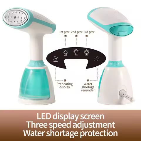 1500W Handheld Garment Steamer Fabric Clothes Ironing Iron 280ml Portable Quick Heat Ironing 280mL S