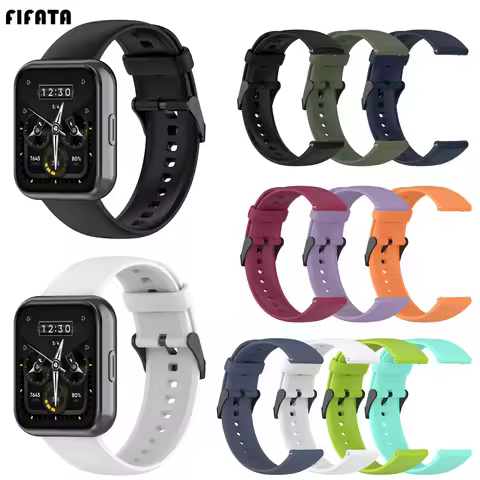 Official Watch band For Realme watch 3/2 pro strap Silicone Wristband For Realme watch 2 /Realme s p