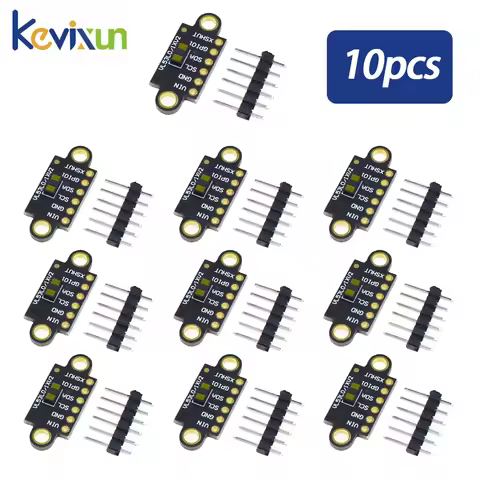 1-10pcs VL53L1X Laser Ranging Flight Time Sensor Module Distance 4m Measurement Extension Board Modu
