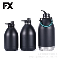 New Large Capacity Stainless Steel Thermos Cup 64oz 87oz One Gallon Outdoor Sports Mountaineering Wa