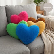 Love Fur Pillow Rasfur love pillow 35x40 soft pillow