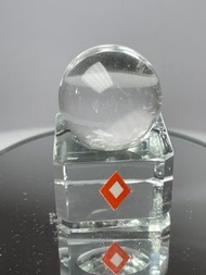 9797 藍針白水晶球 $68