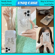 VIVO V23e V25 V25e V27 V30 V30e V40 Pro V50 Lite T1x 4G 5G butterfly stand feather case 手机壳