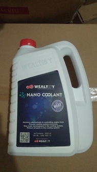 Air Radiator Nano Coolant Blue Wealthy NOAT Biru 5 Liter