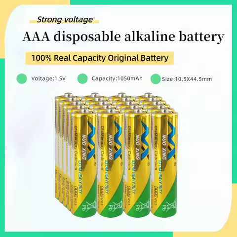 Original1.5V AAA LR03 Alkaline Batteries Long Lasting Super Power for Toys/Flashlights/Wireless Mous