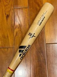 Adidas愛迪達 BFj認證 硬式 棒球 楓木 木棒 球棒 山田哲人型 HWB-FTJ34-Y