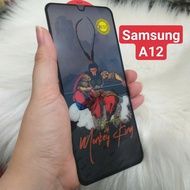 Samsung Galaxy A12 Full Tempered Glass Brand Glass