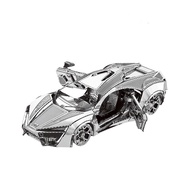 Model 3D Puzzle Metal Model Kit Hypersport Racing Car Assembly Model DIY 3D Cut Model Puzzle Toys fo