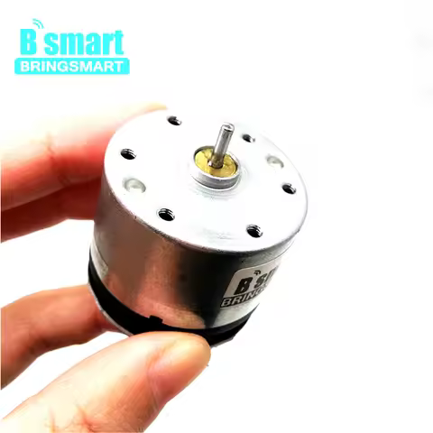 Bringsmart RK-520B 12V quality DC Motor Carbon Brush with Encoder 10000rpm with Code Disk Carbon Bru