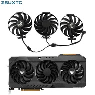 7PIN T129215SU 6800XT GPU FAN For ASUS Radeon RX 6950XT 6900XT 6800 6700 XT TUF OC GAMING Graphic Ca