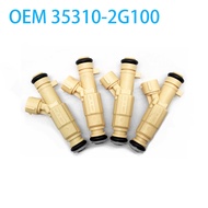4Pcs Genuine OEM 353102G100 Injector Assy-Fuel 2010-2015 for Hyundai Kia Tucson Forte 2.0L 35310 2G1