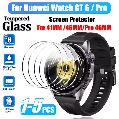 Tempered Glass Screen Protector Film For Huawei Watch GT 6 46mm 41mm Screen Protector For Huawei Wat