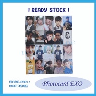 [READY] Photocard EXO X1 pc suho do kris chen luhan kai pc yohan junho kihno nature album official