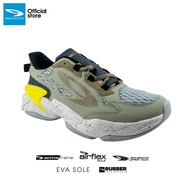 HIJAU 910NINETEN SHOES LYNX RV-LITE Sportstyle - GREY/ GREEN-CANARY