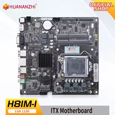 HUANANZHI H81 M I Motherboard M-ATX For Intel LGA 1150 i3 i5 i7 E3 DDR3 1333 1600MHz 16G SATA3.0 USB