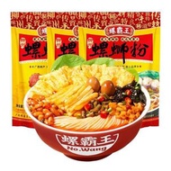 螺霸王正宗柳州螺螄粉330g*3袋道地傳統手作鮮濃湯底香脆黃金腐竹