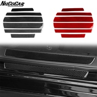 For Benz GLE GLS W166 2016-2019 Carbon Fiber Door welcome pedal panel sill strip Car Accessories Int