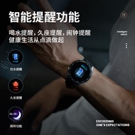 GT5 Mens and Womens Bluetooth Call Earphones 2-in-1 Sports Heart Rate Monitoring Reminder Function S