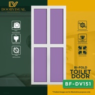 Aluminium Bi-fold Toilet Door Design BF-DV151 | BiFold Toilet Door Specialist Shop in Singapore