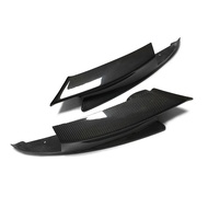 E90 M3 Dry Carbon Fiber Front Bumper Lip Splitter  Fit for BMW E90 E92 M3 2007-2012 M3 Style front bumper canard