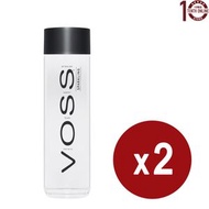 [大支玻璃樽]＊挪威 Voss芙絲北歐(有氣)天然礦泉水 2x800亳升-有汽