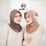 Hijab bergo sport//kerudung olahraga jersey pet premium