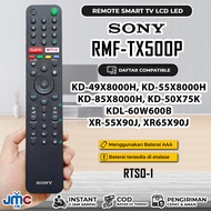 Voice Remote Remot RMF-TX500P For SONY TV Android KD-49X8000H KD-50X75K KDL-60W600B