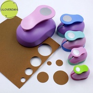 uloveremn 9/16/25mm Circle Round Hole Punch DIY Handmade Paper Scrapbooking Cutter Tool SG