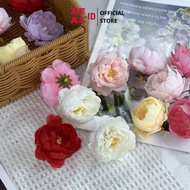 ZEAL-ID - KTM13 213TUM Diameter 5cm Peony Buds Head Plastic Decorative Flowers gerbera aster Chrysan