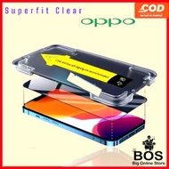 Tempered Glass Superfit Clear Full Cover Oppo A97 5G A53 4G