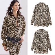 Beige Leopard Blouse 75076