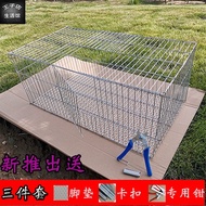 Rabbit cage large chicken cage domestic pigeon breeding cage galvanized wire cage transportation cage quail cage pet rabbit cage large