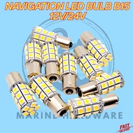 NAVIGATION LED BULB B15 12V/24V