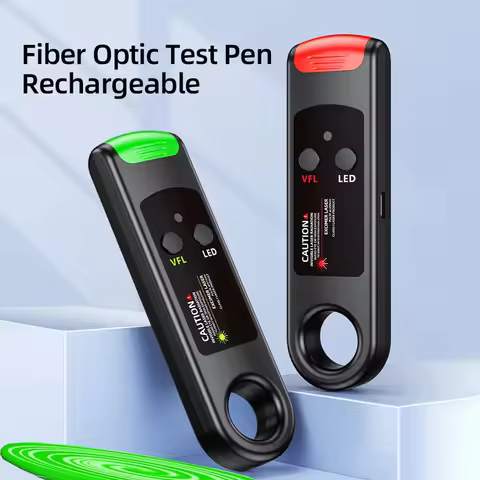New Green/Red Light Fiber Optic Visual Fault Locator Rechargeable Type C VFL 15/30/50/80/100mW VFL F