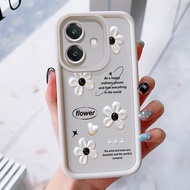 Case For OPPO A3 4G A3 Pro 5G A3X 4G A3X 5G A40 A60 5G Three-Color Flower Phone Silicone Shockproof