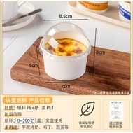 Cupcake paper/cupcake tart/siffon cup + plastic top lid