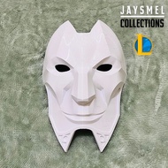 Jhin Mask | League of Legends | Mask | Cosplay | Costume | Halloween | 3D Print