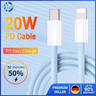 สายชาร์จไอโฟน 1.5M USB C PD 20W Fast Charger Cable 3A หัวชาร์จเร็ว PD 20W USB C+USB 3.0 สำหรับ iPhon