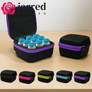 JARRED 9 Vials Storage Case, 10ML EVA Insulin Organizer, Durable Waterproof Large Capacity Wear-resi